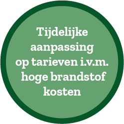 Brandstof Sticker